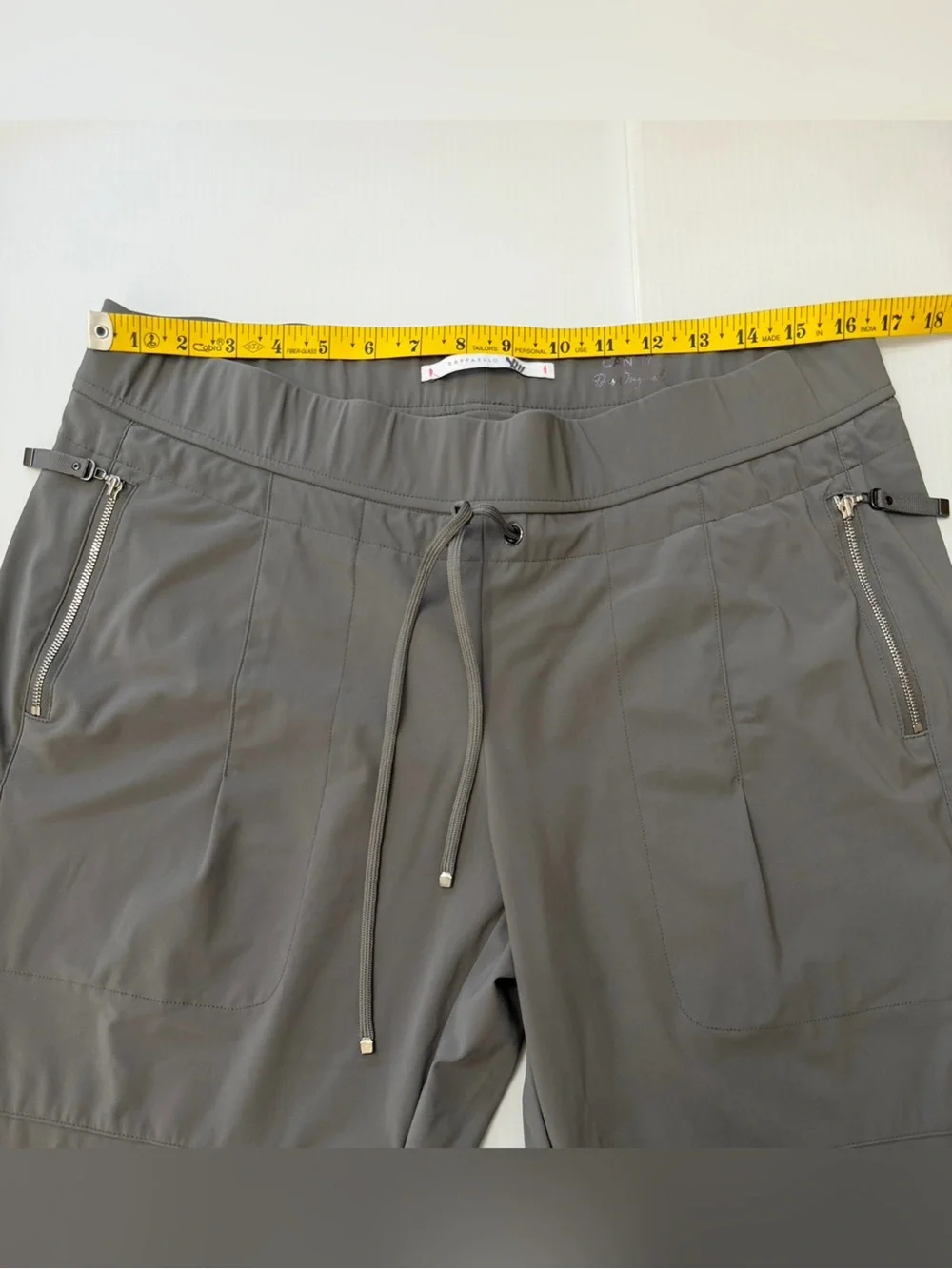 Rafaello Rossi Candy Jogger Gray Active Jogger Pants - 44